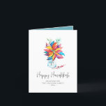 Hanukkah-kort Rustic Colorful Poinsettia Helgkort<br><div class="desc">Hanukkah-korten har en färgstark vattenfärgspoinsettia i en konservburk burk. Ord "Lycklig Hanukkah" anges i trendigets skripttypografi. Använda mallens fält för att lägga till anpassningsbar. Ett rättvist och festligt val för julhelgen. Unik konst och design av Victoria Grigalunas från Do Berätta för A Belle.</div>