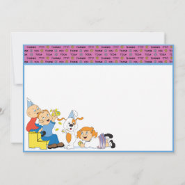 Hanukkah-kort, Tack 7 x 5 tum personlig Inbjudningar