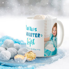 Hanukkah Latkes LaughLight Roligt 2 Photo Anpassni Kaffemugg