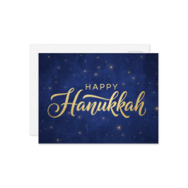 Hanukkah Lights Postcard Vykort