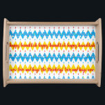 Hanukkah Lit Menorahs Frukostbricka<br><div class="desc">"Hanukkah Lit Menorahs, Serving Tray. Njut av det här underbara hanukkah som serverar brickan, redo för dina hanukkah-sylt, hakar och smakfulla slitningar! Köp en åt dig själv och/eller ta med som en värdinna-gåva fylld med Hanukkah-godis. Anpassa genom att ändra text med ditt favoritteckensnitt stil, färg, storlek och ordalydelse. Tack för...</div>