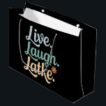 Hanukkah Live Laugh Latke Funny Helgdag Family<br><div class="desc">Hanukkah Live Laugh Latke Funny Helgdag Family</div>