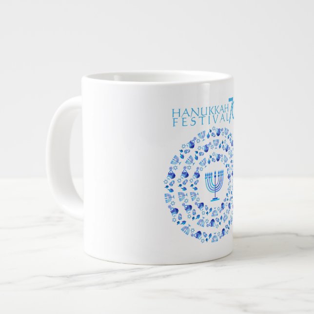 Hanukkah Ljus-festivalen i 75:e Jumbo Mugg (Framsida vänster)