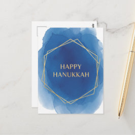 Hanukkah-ljus postkort vykort