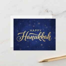 Hanukkah-ljus postkort vykort