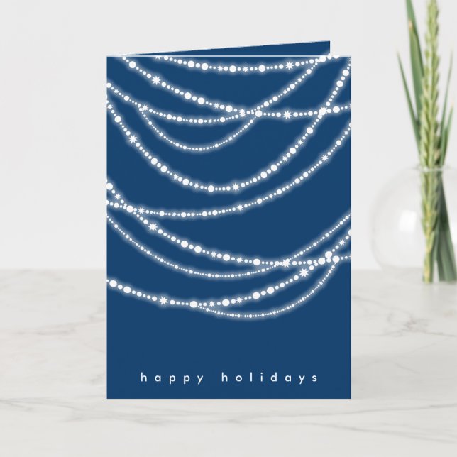 Hanukkah Ljus Sparkles Julhälsningar kort (Framsida)