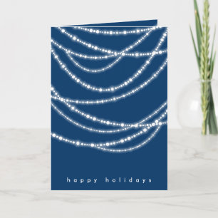 Hanukkah Ljus Sparkles Julhälsningar kort