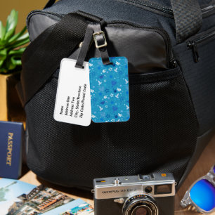Hanukkah Luggage Tag Bagagebricka