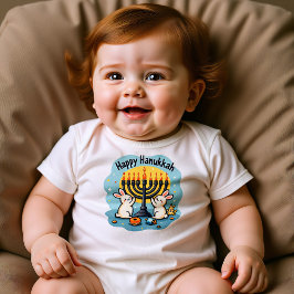 Hanukkah Lys med Småbarn T Shirt