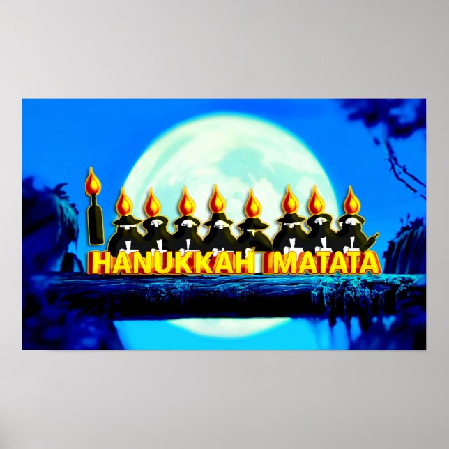 Hanukkah Matata Poster (Framsidan)