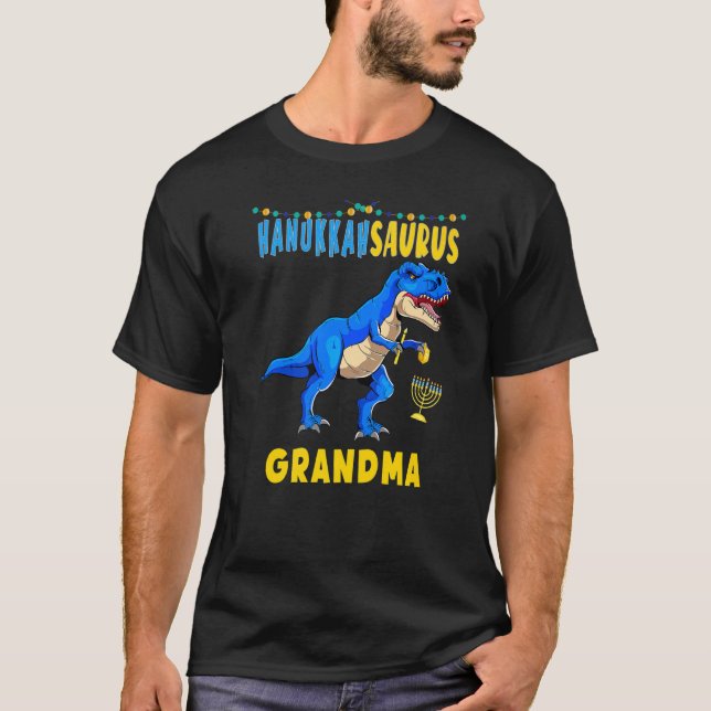 Hanukkah Matching Group Family Firande Premium T Shirt (Framsida)