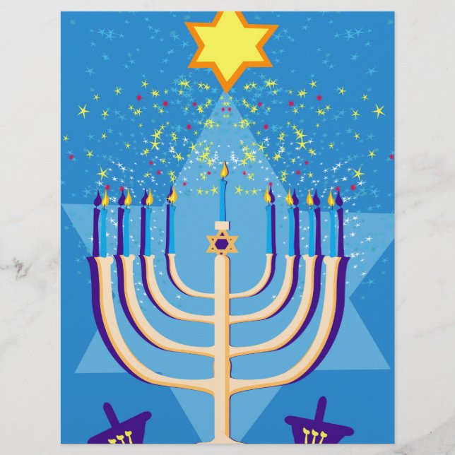 hanukkah menorah (Framsida)