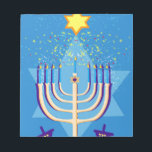 hanukkah menorah anteckningsblock<br><div class="desc">"hanukah menorah ", "lycklig hanukkah", menorah, "david-stjärna" , "chanukah jewant", Hanukkah, "jewant helgdagars"chanukah,  hannukah, chanukkah kanaluka, kanukah,  chanukah, hannuka, hebrew, jew,  , judaj,  , juaja,  ism, menora, judaica</div>