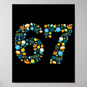 Hanukkah Menorah Dreidel 67 Festiv Chanukah Sex S Poster