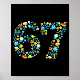 Hanukkah Menorah Dreidel 67 Festiv Chanukah Sex S Poster