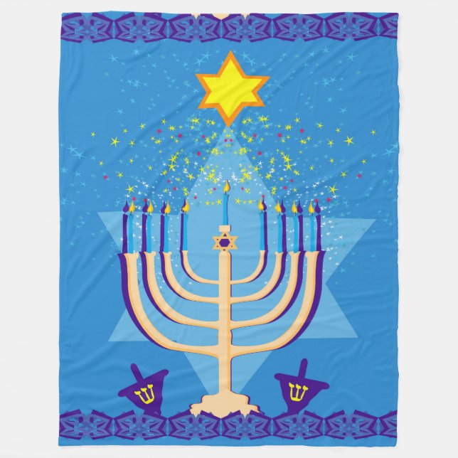 hanukkah menorah filt (Framsidan)