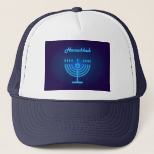 Hanukkah Menorah ljus Festival dekoration Keps