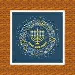 Hanukkah Menorah Papper Napkins, Guest Towel Pappersservett<br><div class="desc">Hannukah</div>
