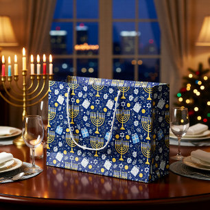 Hanukkah Menorah Presentpåse