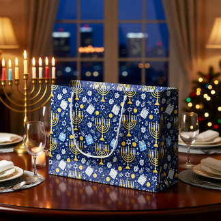 Hanukkah Menorah Presentpåse