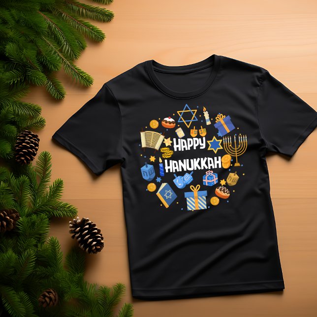 Hanukkah Menorah T-shirt   (Skapare uppladdad)