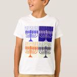Hanukkah Menorah Tee<br><div class="desc">Hanukkah candles</div>