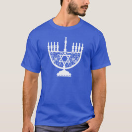 Hanukkah Menorah Tee Shirt