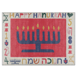 Hanukkah Menorahs and Stars