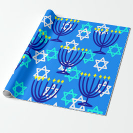 Hanukkah Menorahs Presentpapper