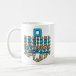 Hanukkah Mugg "O Dreidel Dreidel Dreidel Dreidel .<br><div class="desc">Blue och Guld Hanukkah mugg. Chanukah Mugg.. Anpassa genom att stryka "Lycklig Chanukah, Bubbie! Kärlek, Amy & Jason", välj ditt favoritteckensnitt stil, storleka, färg och formulering för att anpassa mugg! Skapa en enkel gåva genom att lägga till några godis till mugg, placera den i cellofane och bind den med en...</div>