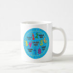 Hanukkah Mugg Personalize<br><div class="desc">Hanukkah Mugg personalize. Välj ditt favoritteckensnitt stil, färg, storlekt och ordagrant! Stil: Combo Mugg Funny, unik, söt eller personlig, det är ditt val för perfekt kaffe mugg. Utsidan av mugg har en ljusvit bas för foto, logotyp, mönster eller ordspråk, medan fälgen och handtaget är glasigt i rik färg. Matcha eller...</div>