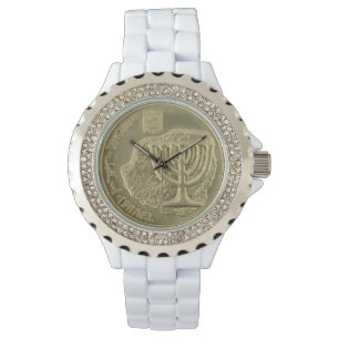 Hanukkah myntar 2 armbandsur