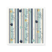 Hanukkah Napkin anpassar även den nya Eleganten