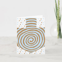 Hanukkah Note Cards Personalization Option Helgkort