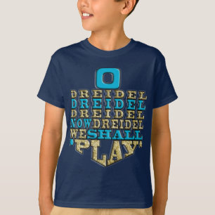 Hanukkah ’O Dreidel Dreidel Dreidel’ Barn T-Sh Tröja