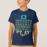 Hanukkah ’O Dreidel Dreidel Dreidel’ Barn T-Shirt<br><div class="desc">Hanukkah "O Dreidel Dreidel Dreidel Nu Dreidel I ska spela" Välj bland många olika skjortor färger, stilar och storlekar för den här designen! Tack för att du stannade och shoppade förbi! Mycket uppskattat! Lycklig Chanukah/Hanukkah!Stil: Barn Hanes TAGLESS® T-ShirtVänta tills du får den här tagslösa garantien på din njure. Det tar...</div>