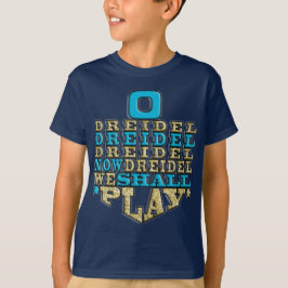 Hanukkah ’O Dreidel Dreidel Dreidel’ Barn T-Shirt