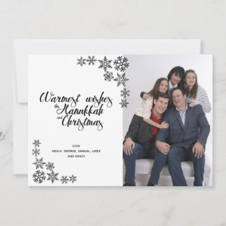 Hanukkah och det moderna julfotokortet julkort