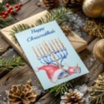 Hanukkah och jul Chrismukkah Julkort<br><div class="desc">Den här designen kan vara personlig i det område som tillhandahålls genom att ändra fotot och/eller text. Du kan också anpassa den genom att klicka för att anpassa ytterligare alternativ och ta bort eller ändra färg i bakgrunden, lägga till text, ändra texten färg eller stil eller ta bort texten för...</div>