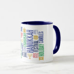 Hanukkah Ord Helgdag Coffee Mugg<br><div class="desc">Du hittar ytterligare samordningsposter i vår "Hanukkah Ord Helgdag"-samling.</div>