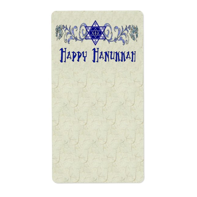 Hanukkah Peace Star Fraktsedel (Framsidan)