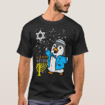 Hanukkah Penguin Menorah Chanukah Jewish Boys Girl T Shirt<br><div class="desc">Hanukkah Penguin Menorah Chanukah Jewish Boys Girls Kids</div>