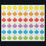 Hanukkah Personalize Giftwrap "Dreidel Färger" Presentpapper<br><div class="desc">Anpassa din egen Hanukkah Gift Wrapping Papprare "Dreidel Färger" genom att ta bort text, "Steins" "Lycklig" och "Hanukkah" och lägga till din egen text om att slå in papprare. Välj ditt favoritteckensnitt stil, färg och storlekare. Många verktyg för textredigering också. Gör den roligt!Njut av min nyaste papprare utformning. Prisare varierar...</div>