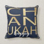Hanukkah Pillow Chanukah Lycklig Guld/Blue Kudde<br><div class="desc">Hanukkah Pillow "Chanukah Lycklig Guld/Blue" Två sidostolpar som ingår i tre olika infrastrukturval (prisa kommer att ändras beroende på vilket slags tyg som väljs). Anpassa genom att ta bort text, "lycklig" på framsidan och baksidan och ersätta med ditt eget meddelande. Välj bland många alternativ för teckensnitt stilar, färg och storlek....</div>