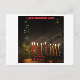 Hanukkah Postcard Vykort