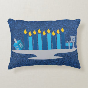 Hanukkah Potpourri Prydnadskudde