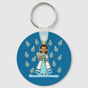 Hanukkah Princess Nyckelring