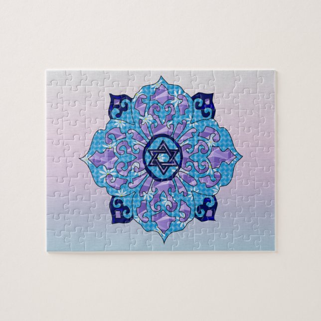 Hanukkah Pussel (Horisontell)