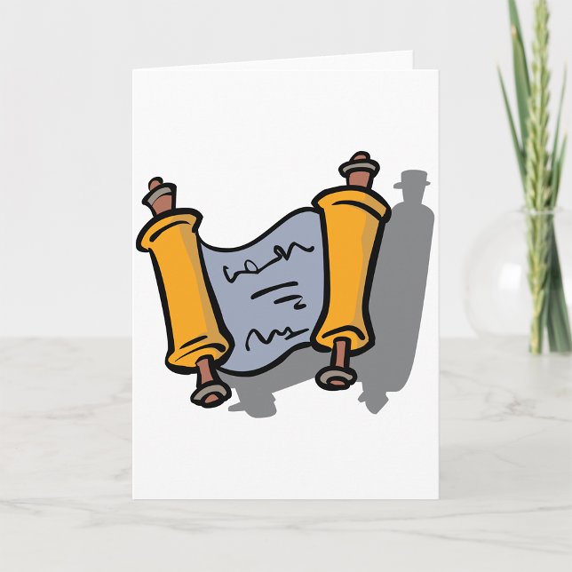 Hanukkah Rulla Greeting Cards Helgkort (Skapare uppladdad)
