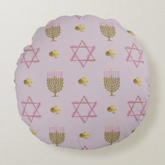 Hanukkah Rund Kudde